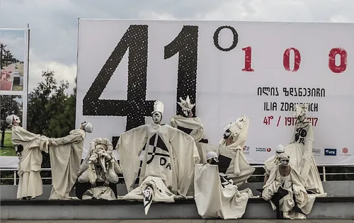 Image of Celebration of Dadaism group «The 41st Degree» by Tsouladze Guela, a Curator, based in Batumi