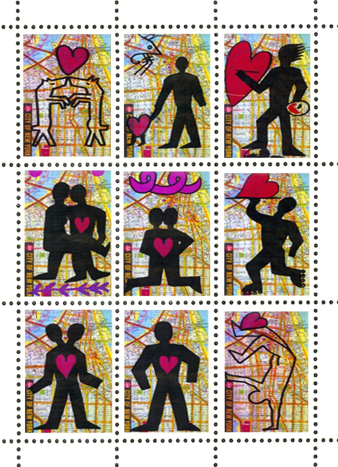 Image of Postage Stamps by Tsouladze Guela, a State symbolic design, based in Batumi