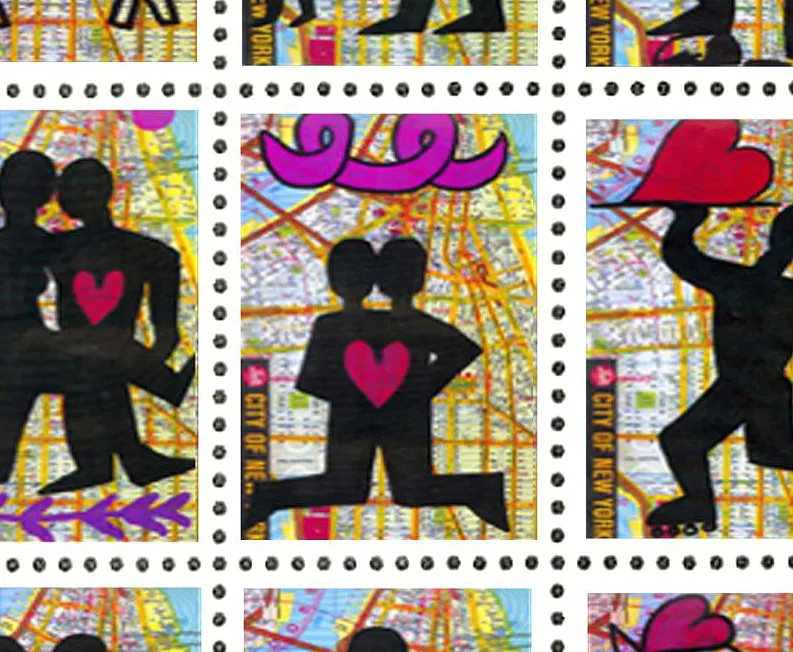 Cover image of Postage Stamps by Tsouladze Guela, a State symbolic design, based in Batumi